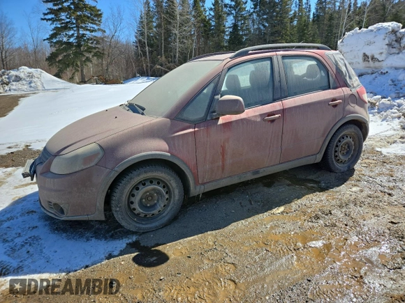 2009 Suzuki SX4 Man AWD with VIN JS2YB413096206058, listed as a Copart auction lot 50184575 with 278,000 mi miles and Salvage Title. Bid and sale history available at carsss.com. Image 1.