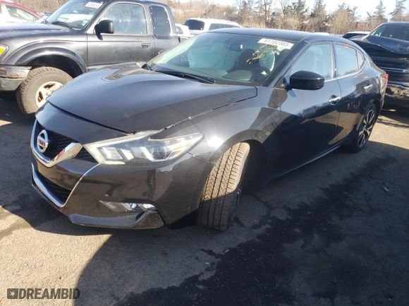 2018 Nissan Maxima S with VIN 1N4AA6AP0JC409573, listed as a Copart auction lot 51102385 with 37,647 mi miles and Salvage Title. Bid and sale history available at carsss.com. Image 1.