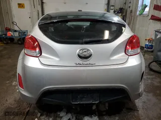 2017 Hyundai Veloster with VIN KMHTC6AD8HU310079, listed as a Copart auction lot 46071245 with 151,469 mi miles and Salvage Title. Bid and sale history available at carsss.com. Image 6.