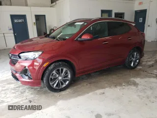 2022 Buick Encore GX Essence with VIN KL4MMGSL6NB033404, listed as a Copart auction lot 60215505 with 30,038 mi miles and Salvage title. Bid and sale history available at DreamBid. Image 1.