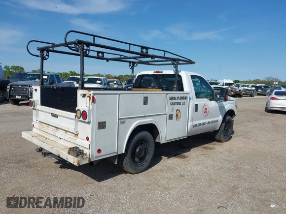 2012 Ford F-250 XL with VIN 1FDBF2A66CEA82115, listed as a IAAI auction lot 41912259 with 213,702 mi miles and . Bid and sale history available at DreamBid. Image 4.