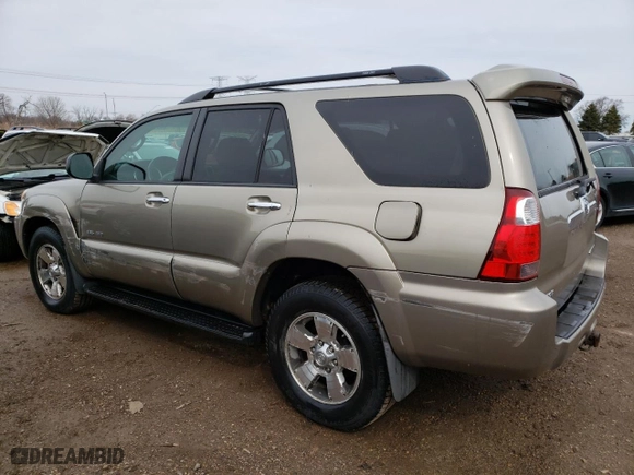 2007 Toyota 4Runner SR5 with VIN JTEBU14R670108768, listed as a Copart auction lot 45582503 with 102,890 mi miles and Salvage Title. Bid and sale history available at carsss.com. Image 2.