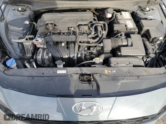 2022 Hyundai Elantra SE with VIN KMHLL4AG8NU335462, listed as a Copart auction lot 45888485 with 41,046 mi miles and Salvage Title. Bid and sale history available at DreamBid. Image 12.