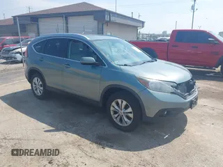 2012 Honda CR-V EX-L with VIN 2HKRM4H77CH630870, listed as a IAAI auction lot 42476306 with 191,859 mi miles and . Bid and sale history available at DreamBid. Image 1.