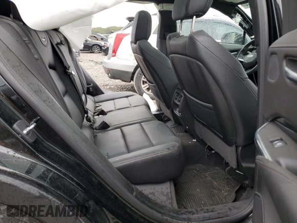 2023 Cadillac XT4 FWD Sport with VIN 1GYFZER48PF155576, listed as a Copart auction lot 77071994 with 47,539 mi miles and Salvage title. Bid and sale history available at DreamBid. Image 10.