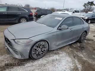 2023 Mercedes-Benz C 43 AMG with VIN W1KAF8HB1PR096515, listed as a Copart auction lot 82021674 with 18,594 mi miles and Clean Title. Bid and sale history available at DreamBid. Image 1.