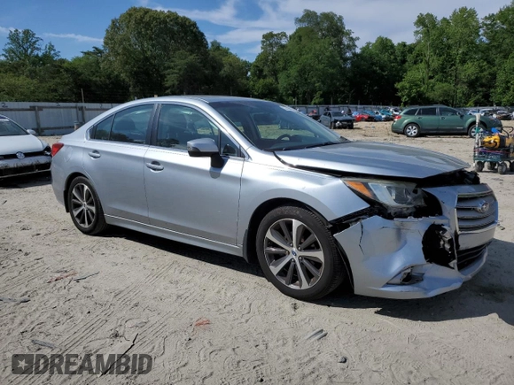 2017 Subaru Legacy Limited with VIN 4S3BNAN69H3039340, listed as a Copart auction lot 57468155 with 45,781 mi miles and Salvage title. Bid and sale history available at DreamBid. Image 4.