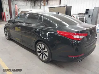 2012 Kia Optima SX with VIN 5XXGR4A66CG045817, listed as a IAAI auction lot 41798785 with 166,905 mi miles. Bid and sale history available at carsss.com. Image 3.