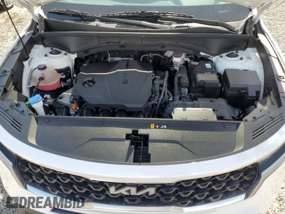 2023 Kia Sorento LX with VIN 5XYRG4LC5PG164459, listed as a Copart auction lot 57391905 with 58,452 mi miles and Salvage title. Bid and sale history available at DreamBid. Image 12.