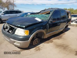 2004 Ford Expedition Eddie Bauer with VIN 1FMPU17L24LB32623, listed as a IAAI auction lot 41611070 with 1 mi miles. Bid and sale history available at carsss.com. Image 17.
