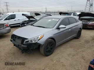 2017 Hyundai Sonata 2.4L with VIN 5NPE24AF5HH441034, listed as a Copart auction lot 51003565 with 123,307 mi miles and Salvage Title. Bid and sale history available at carsss.com. Image 1.