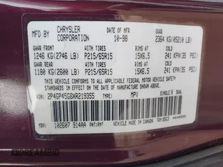 1999 Plymouth Voyager с VIN 2P4GP45G8XR219355, выставлен на аукционе IAAI как лот 42482440 с пробегом 129 283 миль миль и . История ставок и продаж доступна на DreamBid. Изображение 9.