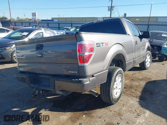 2012 Ford F-150 XL with VIN 1FTMF1CM6CKE05101, listed as a IAAI auction lot 40872533 with 83,706 mi miles. Bid and sale history available at carsss.com. Image 4.