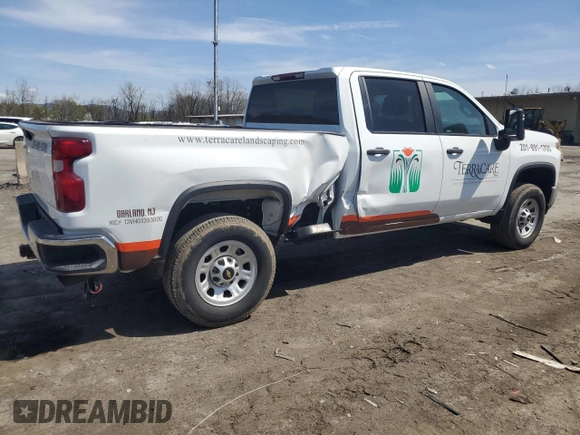 2021 Chevrolet Silverado 3500HD Work Truck with VIN 1GC4YSE73MF104450, listed as a Copart auction lot 54044285 with 38,651 mi miles and Salvage title. Bid and sale history available at DreamBid. Image 3.