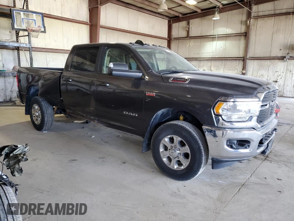 2020 Ram 2500 Big Horn with VIN 3C6UR5DJ8LG206603, listed as a Copart auction lot 55546024 with 145,812 mi miles and Salvage Title. Bid and sale history available at carsss.com. Image 4.