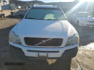 2005 Volvo XC90 with VIN YV1CZ911351192475, listed as a Copart auction lot 81334494 with 118,540 mi miles and Salvage Title. Bid and sale history available at carsss.com. Image 5.