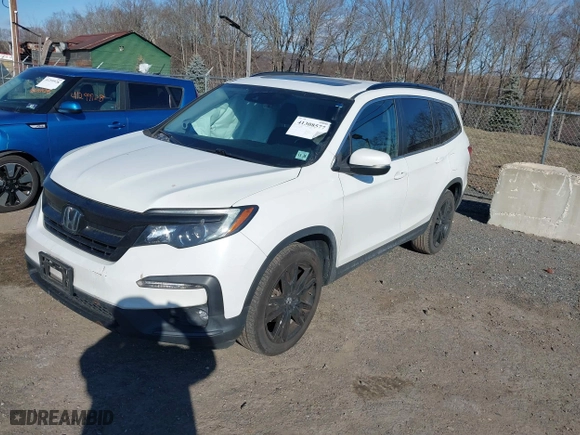 2021 Honda Pilot Special Edition with VIN 5FNYF6H26MB073990, listed as a IAAI auction lot 41308577 with 45,145 mi miles. Bid and sale history available at carsss.com. Image 17.