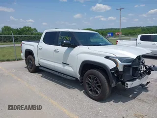 2024 Toyota Tundra Limited with VIN 5TFWA5DB2RX211026, listed as a IAAI auction lot 42357483 with 13,408 mi miles and . Bid and sale history available at DreamBid. Image 1.