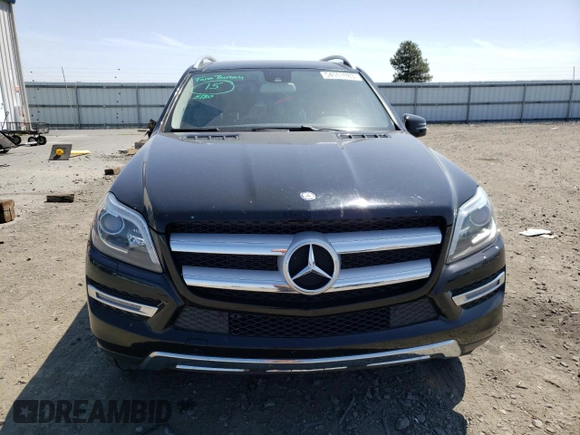 2015 Mercedes-Benz GL-Class GL 450 with VIN 4JGDF6EE7FA502753, listed as a Copart auction lot 54593083 with 136,804 mi miles. Bid and sale history available at carsss.com. Image 5.
