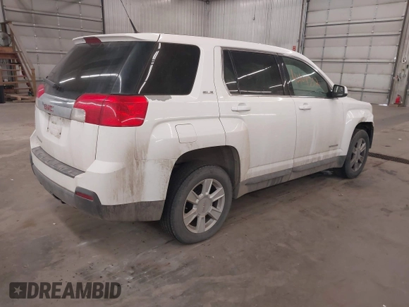 2013 GMC Terrain SLE with VIN 2GKALMEK5D6137644, listed as a IAAI auction lot 42109732 with 169,048 mi miles. Bid and sale history available at carsss.com. Image 4.
