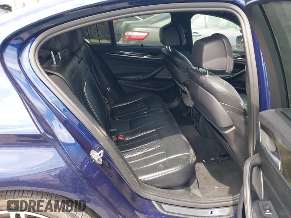 2018 BMW 5 Series M550i xDrive with VIN WBAJB9C59JB049436, listed as a IAAI auction lot 42126762 with 126,684 mi miles and . Bid and sale history available at DreamBid. Image 8.