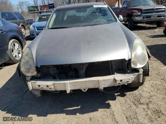 2005 Infiniti G35 Sedan with VIN JNKCV51F35M313346, listed as a Copart auction lot 49991835 with 0 mi miles and Salvage Title. Bid and sale history available at carsss.com. Image 5.