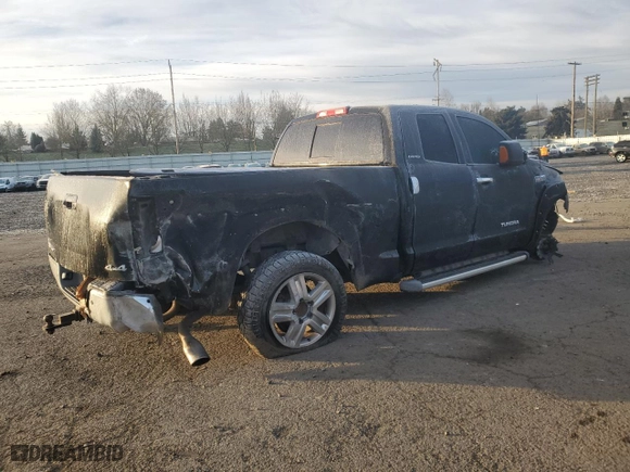 2008 Toyota Tundra 4WD Truck LTD with VIN 5TBBV58168S499800, listed as a Copart auction lot 42239525 with 0 mi miles and Salvage Title. Bid and sale history available at carsss.com. Image 3.