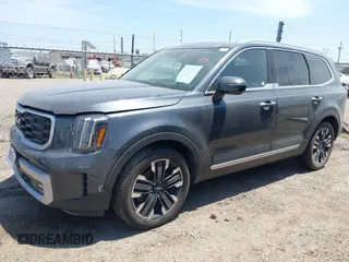 2024 Kia Telluride SX z VIN 5XYP54GC8RG441888, wystawiony jako IAAI lot #42046489 z przebiegiem Nie podano mil oraz . Historia ofert i sprzedaży dostępna na DreamBid. Obrazek 2.