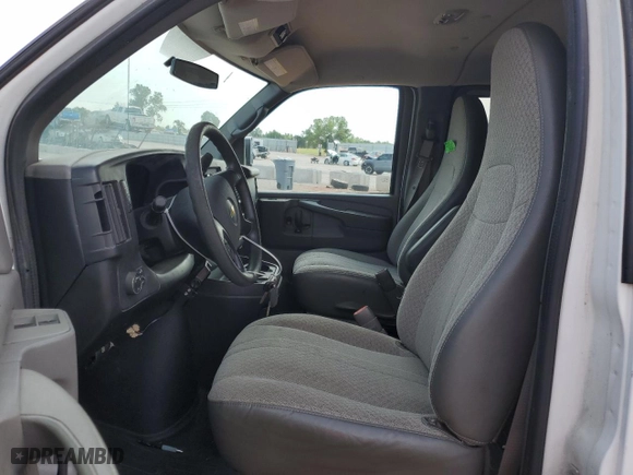 2012 Chevrolet Express Passenger 1LT with VIN 1GAZG1FG4C1190180, listed as a Copart auction lot 60436354 with 58,412 mi miles and Salvage Title. Bid and sale history available at carsss.com. Image 7.