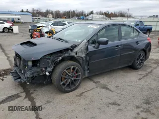 2018 Subaru WRX Premium with VIN JF1VA1B63J9805665, listed as a Copart auction lot 47117885 with 85,319 mi miles and Salvage Title. Bid and sale history available at carsss.com. Image 1.