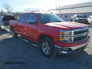 2014 Chevrolet Silverado 1500 LT with VIN 3GCUKREC5EG126926, listed as a IAAI auction lot 41455824 with 151,101 mi miles. Bid and sale history available at carsss.com. Image 1.