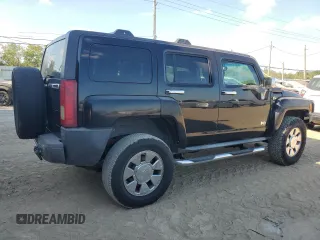 2007 Hummer H3 SUV with VIN 5GTDN13E778104702, listed as a Copart auction lot 72533514 with 250,312 mi miles and Salvage Title. Bid and sale history available at carsss.com. Image 3.