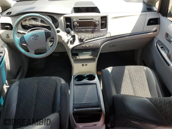 2012 Toyota Sienna SE with VIN 5TDXK3DC0CS239743, listed as a Copart auction lot 49504855 with 113,160 mi miles and Salvage title. Bid and sale history available at DreamBid. Image 8.