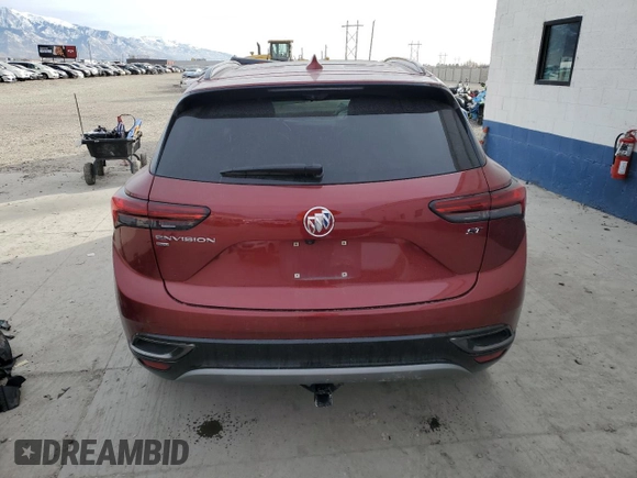 2022 Buick Envision Essence with VIN LRBFZPR41ND049298, listed as a Copart auction lot 84273634 with 76,252 mi miles and Salvage Title. Bid and sale history available at carsss.com. Image 6.