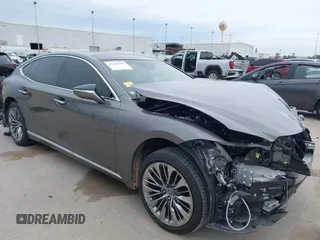 2022 Lexus LS with VIN JTHD51FF5N5015672, listed as a IAAI auction lot 41286408 with 30,047 mi miles. Bid and sale history available at carsss.com. Image 1.
