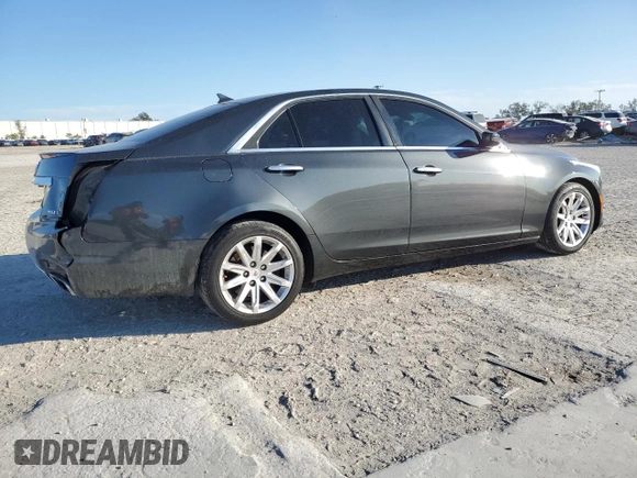 2014 Cadillac CTS Sedan RWD with VIN 1G6AP5SX7E0194625, listed as a Copart auction lot 88546775 with 127,934 mi miles and Salvage Title. Bid and sale history available at carsss.com. Image 3.
