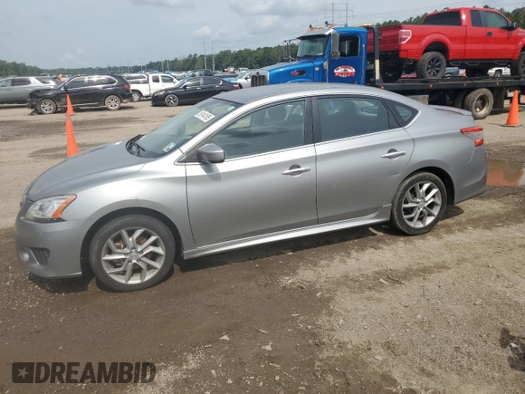 2014 Nissan Sentra SR z VIN 3N1AB7APXEY259601, wystawiony jako Copart lot #59144195 z przebiegiem 99 834 mil mil oraz Szkoda całkowita • Salvage title. Historia ofert i sprzedaży dostępna na DreamBid. Obrazek 1.