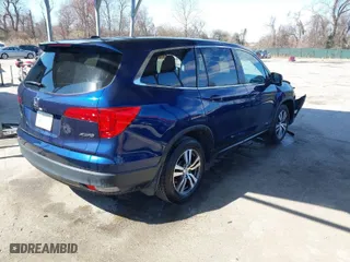 2016 Honda Pilot EX-L with VIN 5FNYF6H51GB117053, listed as a IAAI auction lot 41815436 with 89,589 mi miles. Bid and sale history available at carsss.com. Image 4.