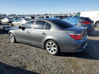 2007 BMW 5 Series 550i with VIN WBANB53547CP05748, listed as a Copart auction lot 43579165 with 117,230 mi miles and Salvage Title. Bid and sale history available at DreamBid. Image 2.