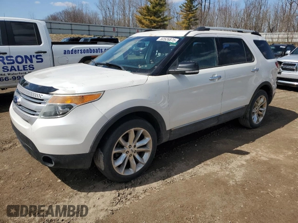 2014 Ford Explorer XLT with VIN 1FM5K8D88EGA10199, listed as a Copart auction lot 52526875 with 207,332 mi miles and Salvage Title. Bid and sale history available at DreamBid. Image 1.