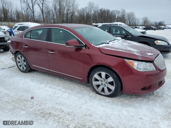 2010 Buick LaCrosse CXS with VIN 1G4GE5EV7AF133379, listed as a Copart auction lot 45559525 with 207,974 mi miles and Clean Title. Bid and sale history available at carsss.com. Image 4.