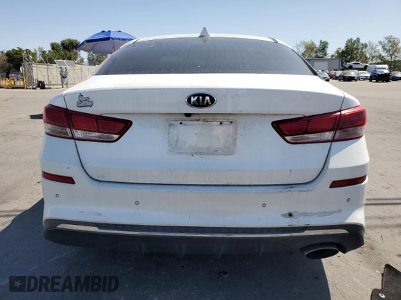 2019 Kia Optima S with VIN 5XXGT4L30KG283939, listed as a Copart auction lot 51722455 with 168,548 mi miles and Clean Title. Bid and sale history available at carsss.com. Image 6.