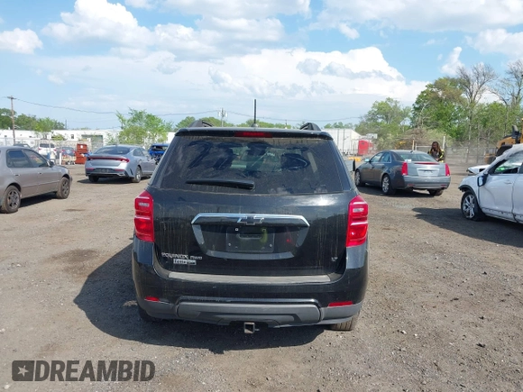 2017 Chevrolet Equinox LT with VIN 2GNFLFEK6H6196423, listed as a IAAI auction lot 42157284 with 155,064 mi miles. Bid and sale history available at carsss.com. Image 16.