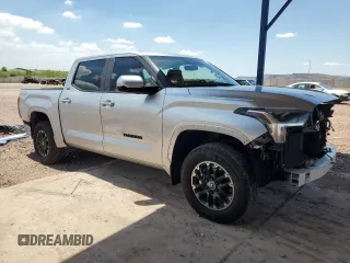2024 Toyota Tundra SR5 with VIN 5TFLA5DBXRX171958, listed as a Copart auction lot 59407415 with 10,247 mi miles and Salvage title. Bid and sale history available at DreamBid. Image 4.