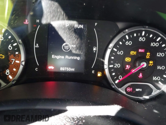 2016 Jeep Renegade Latitude with VIN ZACCJBBT4GPD61037, listed as a IAAI auction lot 41555776 with 89,753 mi miles. Bid and sale history available at carsss.com. Image 7.