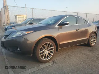 2010 Acura ZDX Tech Pkg with VIN 2HNYB1H44AH500986, listed as a Copart auction lot 65900814 with 166,954 mi miles and Salvage Title. Bid and sale history available at carsss.com. Image 1.