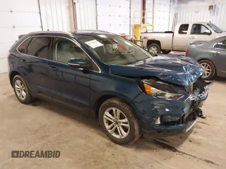 2020 Ford Edge SEL z VIN 2FMPK4J98LBB56914, wystawiony jako IAAI lot #41758658 z przebiegiem 57 227 mil mil oraz . Historia ofert i sprzedaży dostępna na DreamBid. Obrazek 1.
