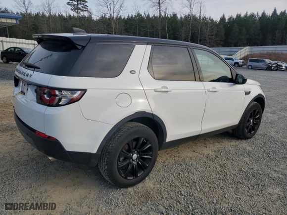2017 Land Rover Discovery Sport SE with VIN SALCP2BG9HH716321, listed as a Copart auction lot 44620455 with 75,672 mi miles and Salvage Title. Bid and sale history available at carsss.com. Image 3.