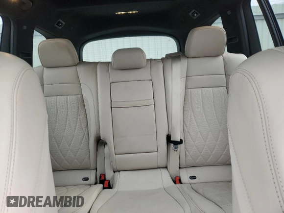 2021 Mercedes-Benz GLS with VIN 4JGFF8KE3MA463875, listed as a Copart auction lot 81672014 with 14,798 mi miles and Salvage Title. Bid and sale history available at carsss.com. Image 10.