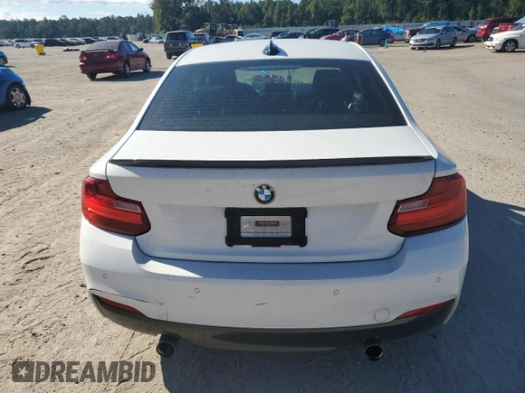 2016 BMW 2 Series M235i xDrive with VIN WBA1J9C50GV371750, listed as a Copart auction lot 74323344 with 92,512 mi miles and Clean Title. Bid and sale history available at carsss.com. Image 6.